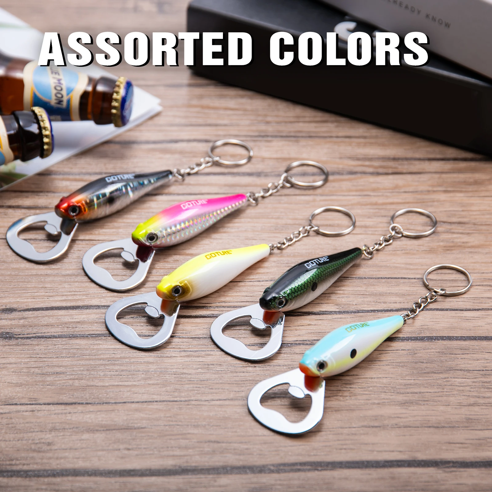 Kitchen Gadgets Must Have - Goture 1pcs Fishing Lure Bottle Opener