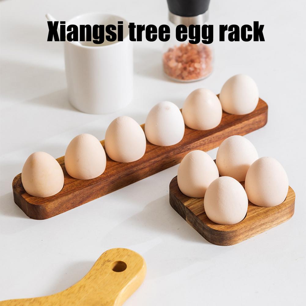 Kitchen Gadgets Holder - 32/11cm Wooden Egg Holder Rustic Egg