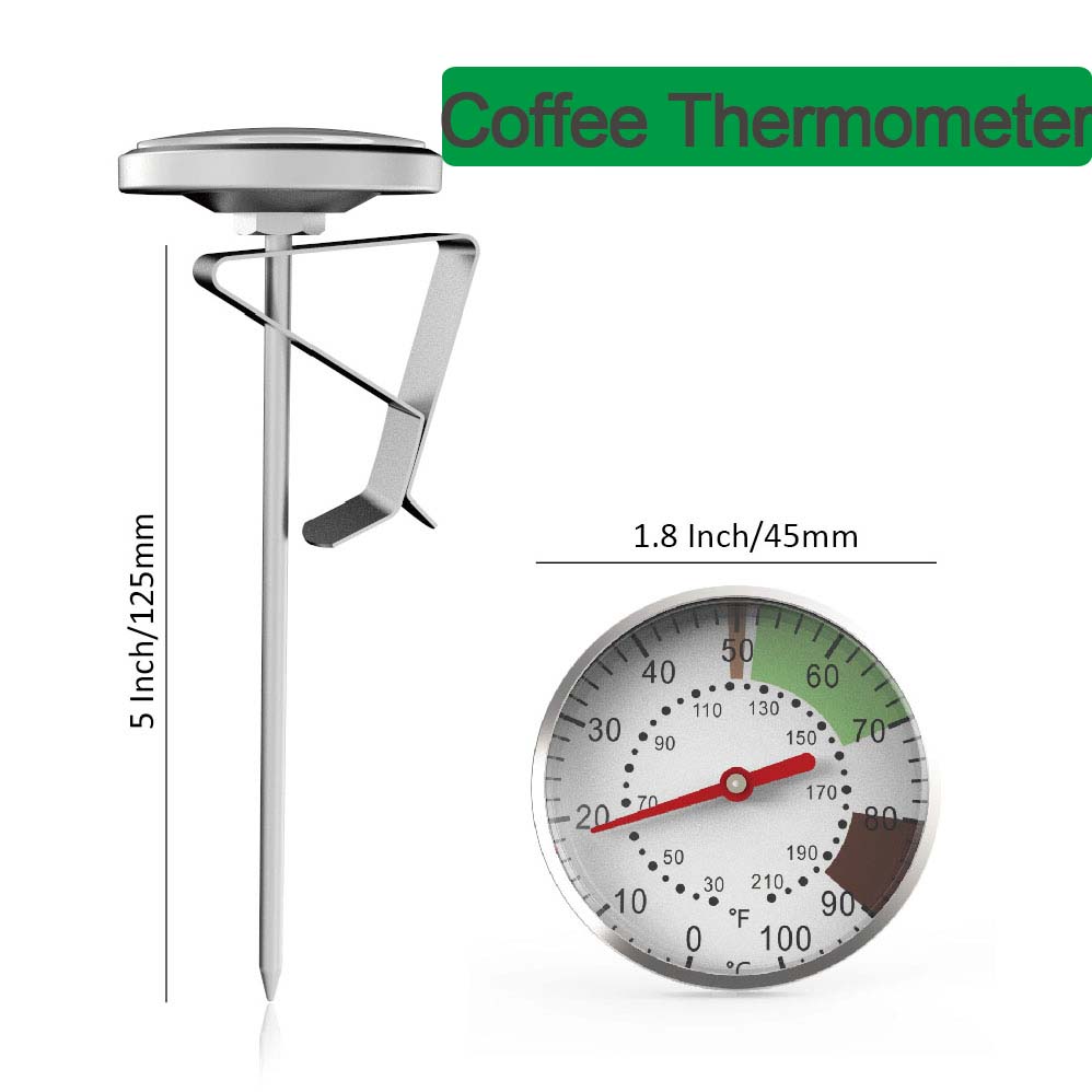Kitchen Gadgets Best - 0-100°C Food Thermometer Stainless Steel Coffee