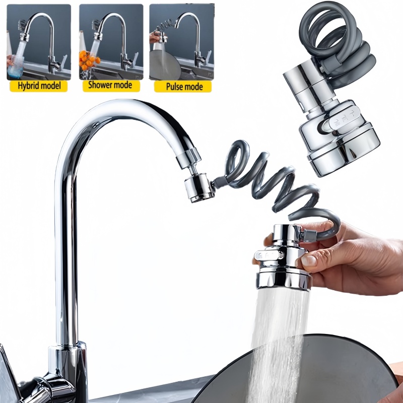 Kitchen Gadgets Must Have - New 3 Modes Sink Faucet Extension