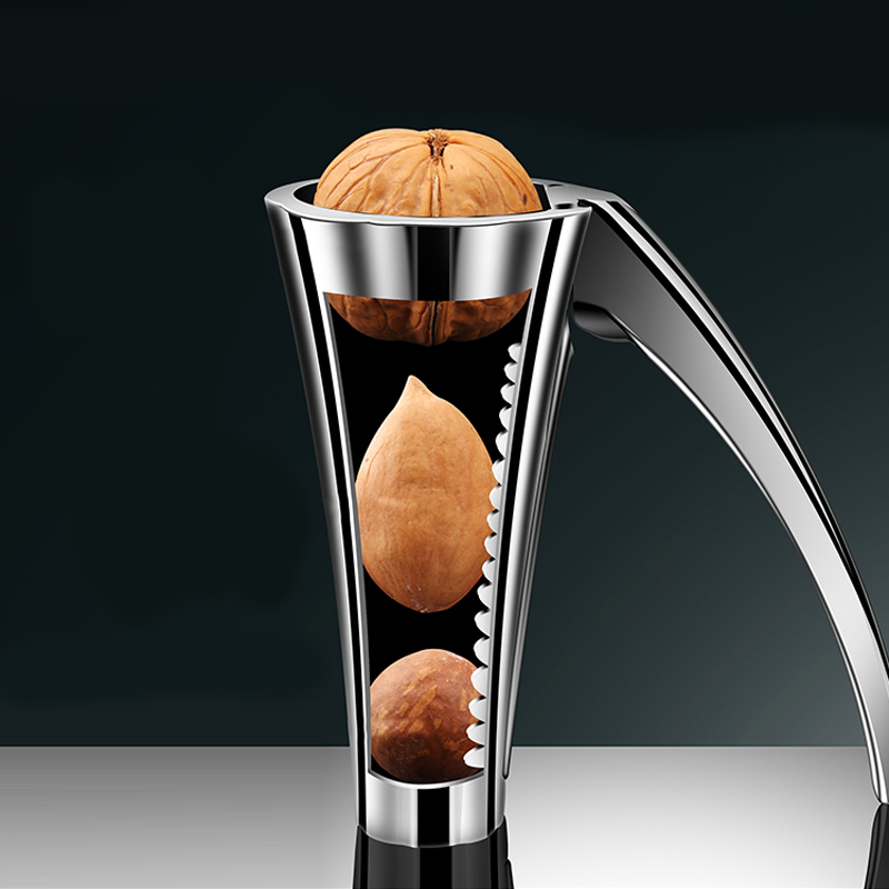 Kitchen Gadgets Smart - Zinc Alloy Pecan Nut Cracker Walnut