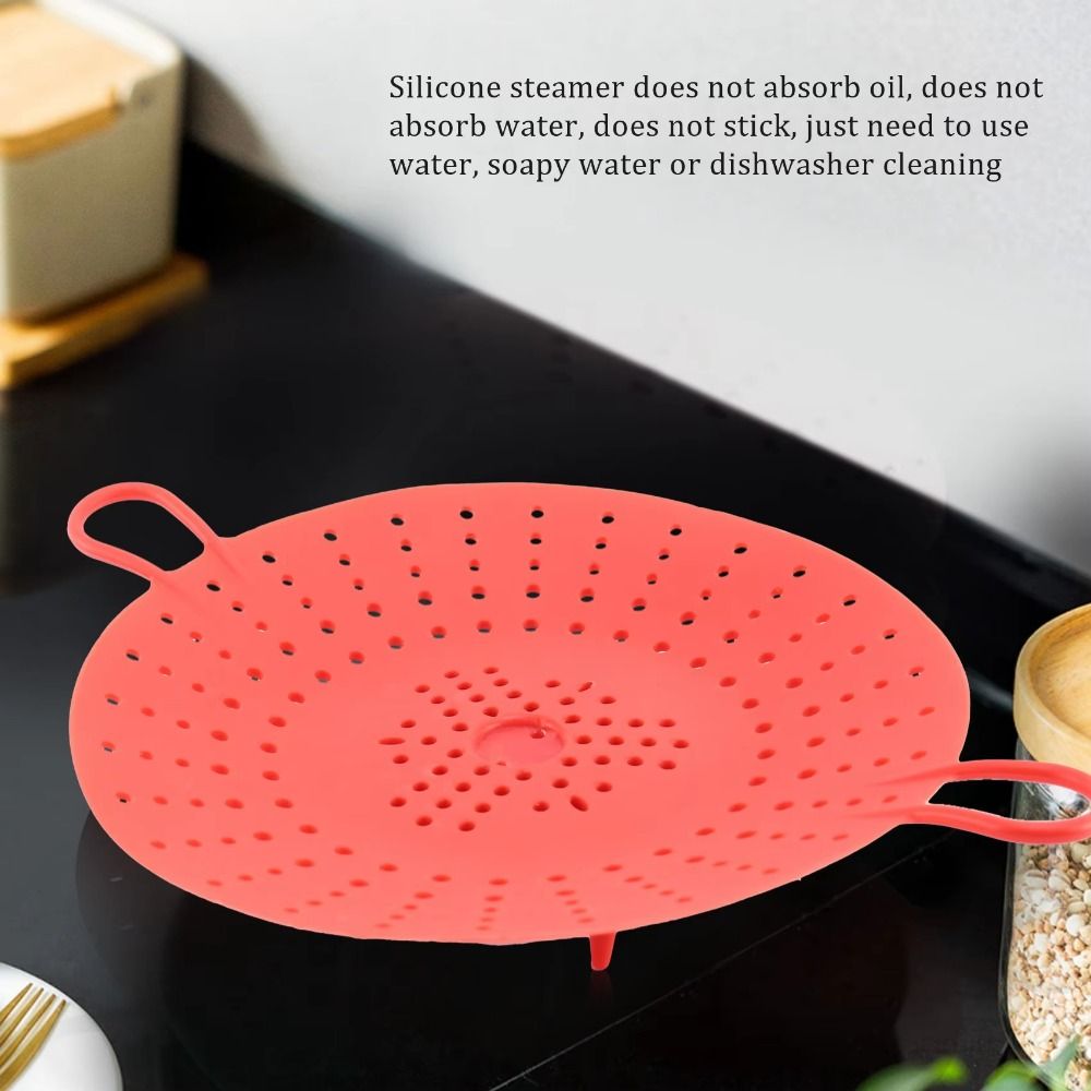 Reusable Silicone Steamer Bask - đánh giá và giá Silicone Steamer Basket