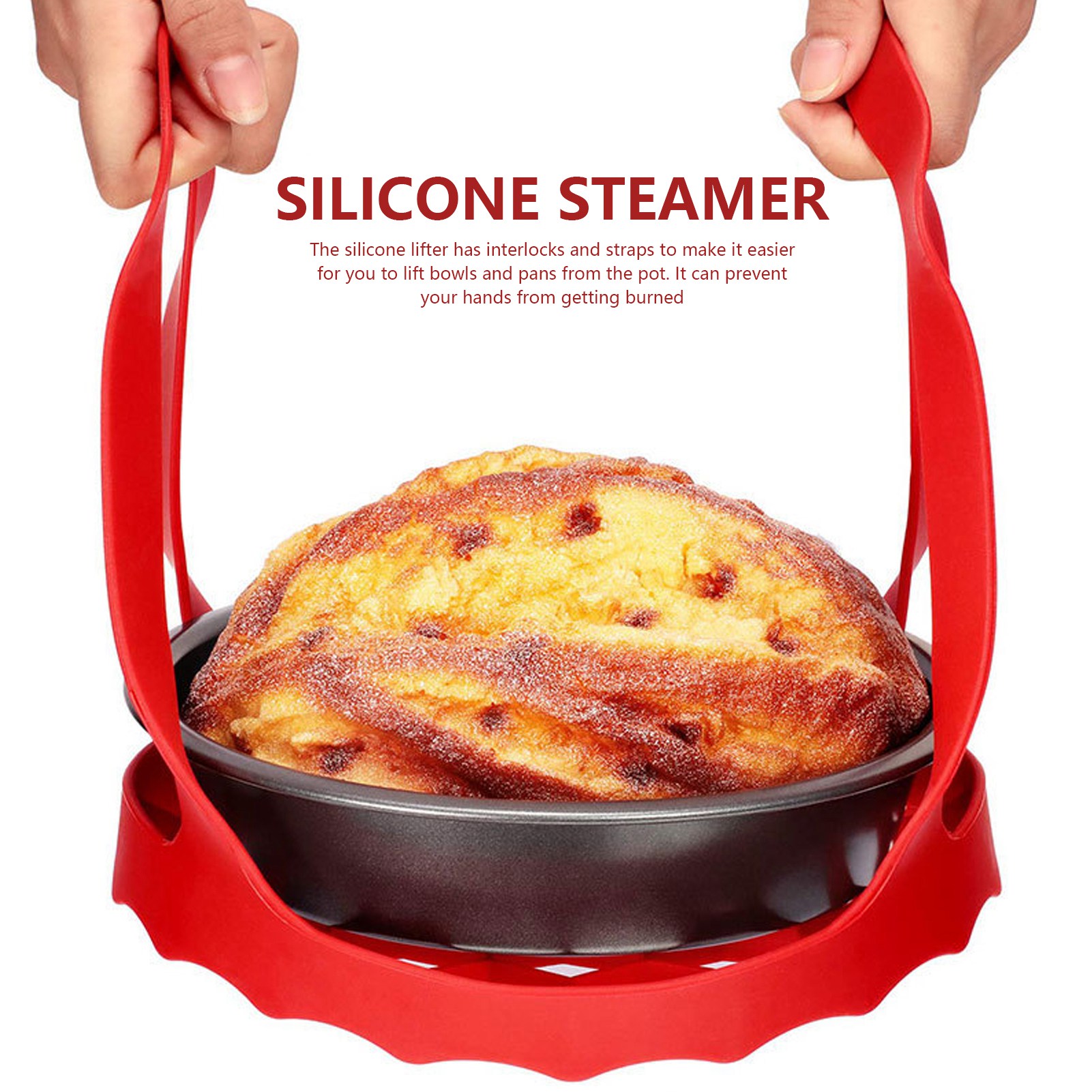 4pcs Set Silicone Kitchen Tool - đánh giá và giá Silicone Steamer Basket