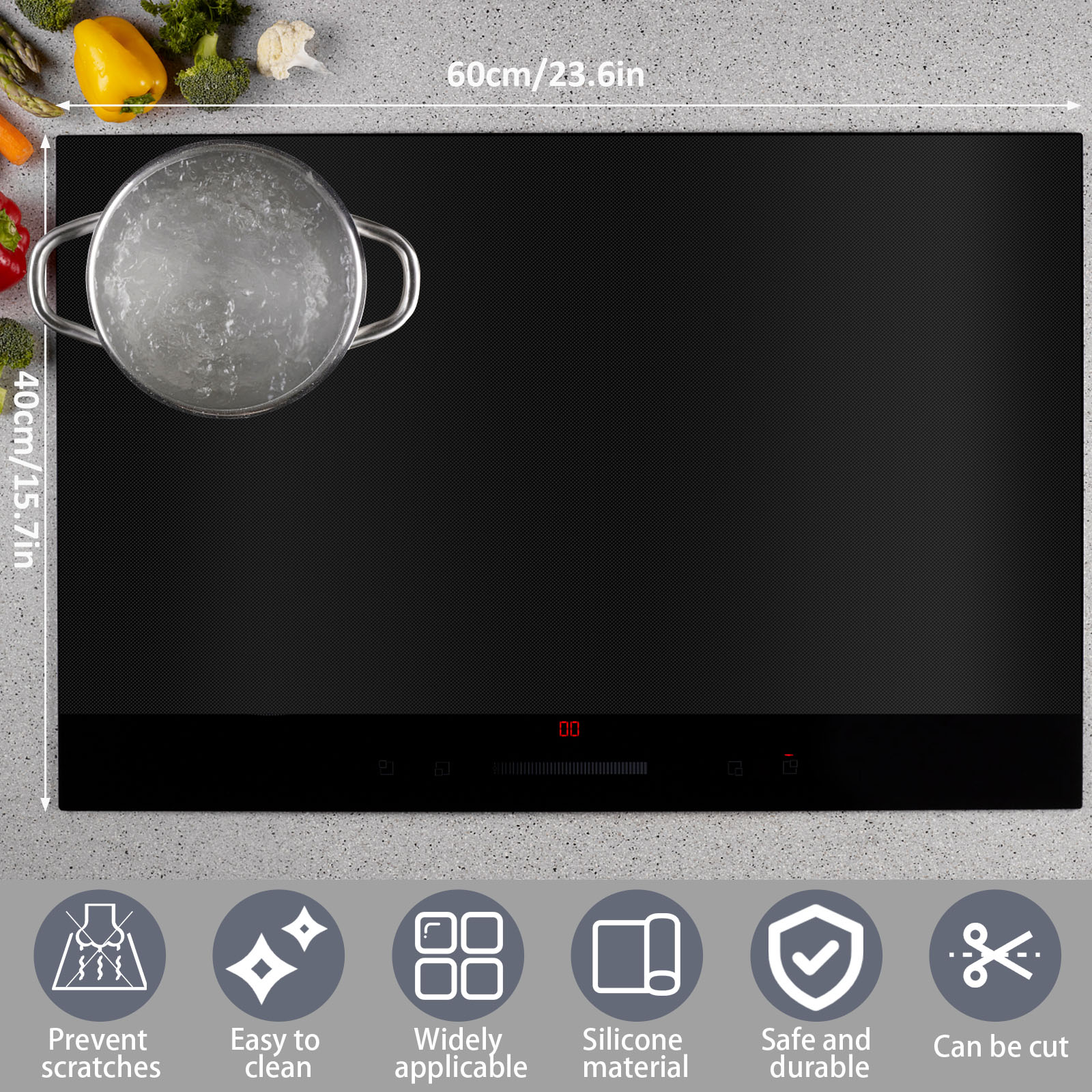 Induction Cooker Cover Silicon - đánh giá và giá Kitchen Gadgets Everyone Needs
