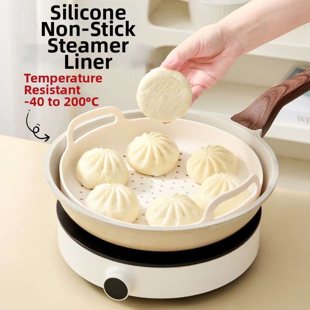 Non-Stick Silicone Steamer Bas - đánh giá và giá Silicone Steamer Basket