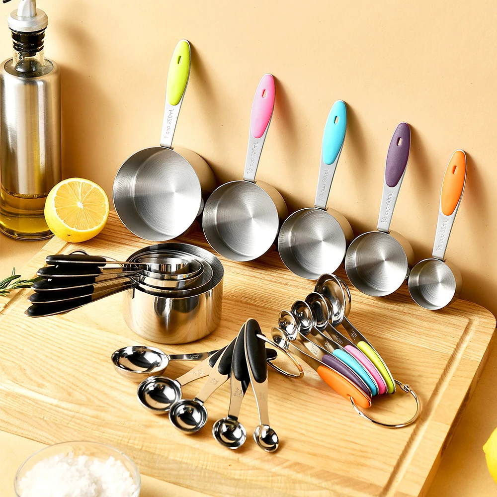 5/10Pcs Stainless Steel Measur - đánh giá và giá Kitchen Gadgets You Need