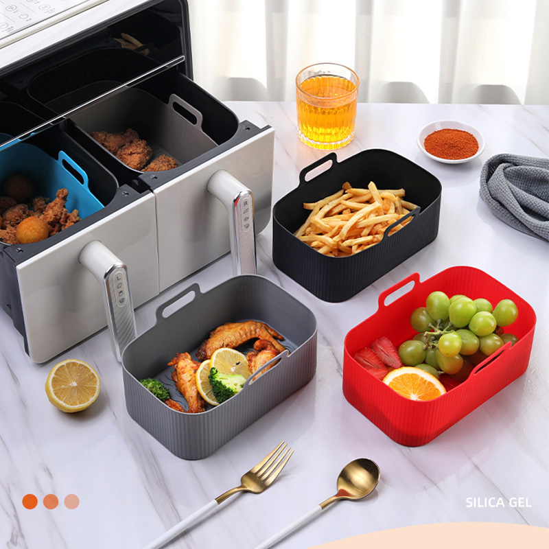 AirFryer Accessories Air Fryer - đánh giá và giá Silicone Steamer Basket