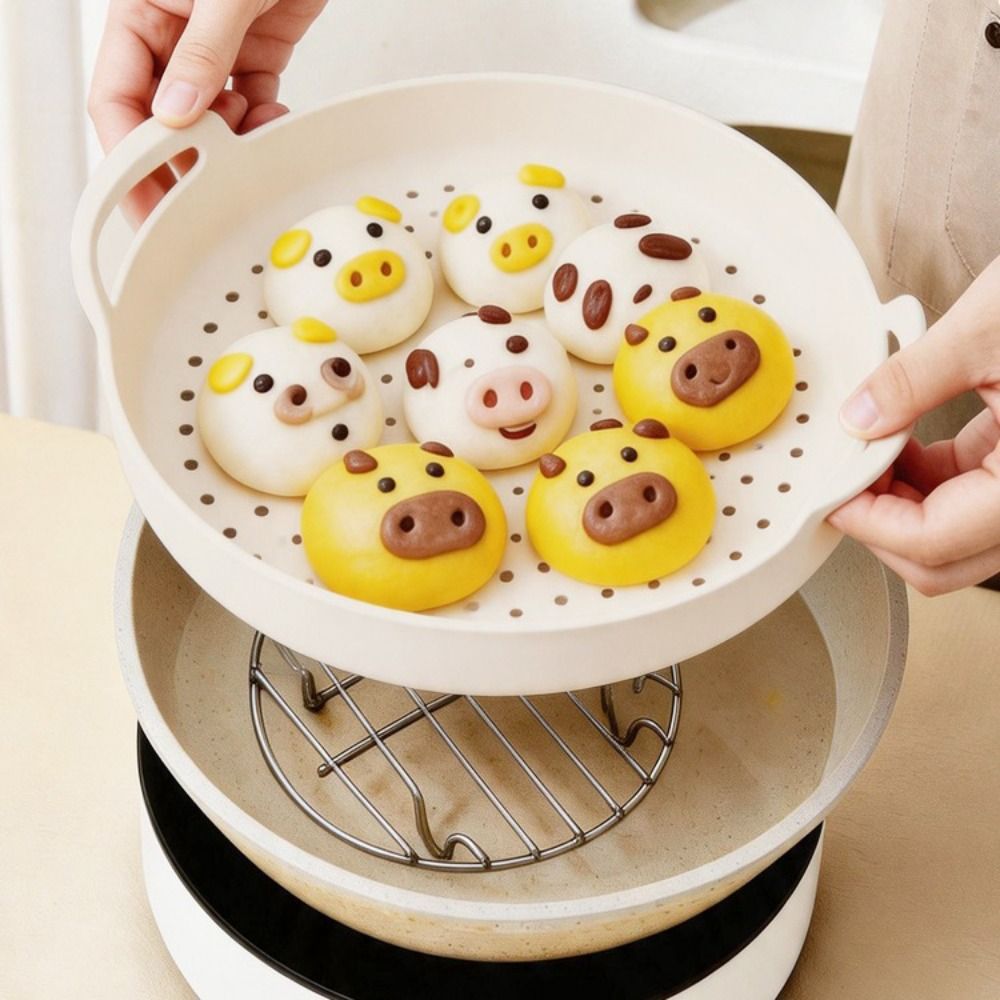 Non-Stick Silicone Steamer Bas - đánh giá và giá Silicone Steamer Basket