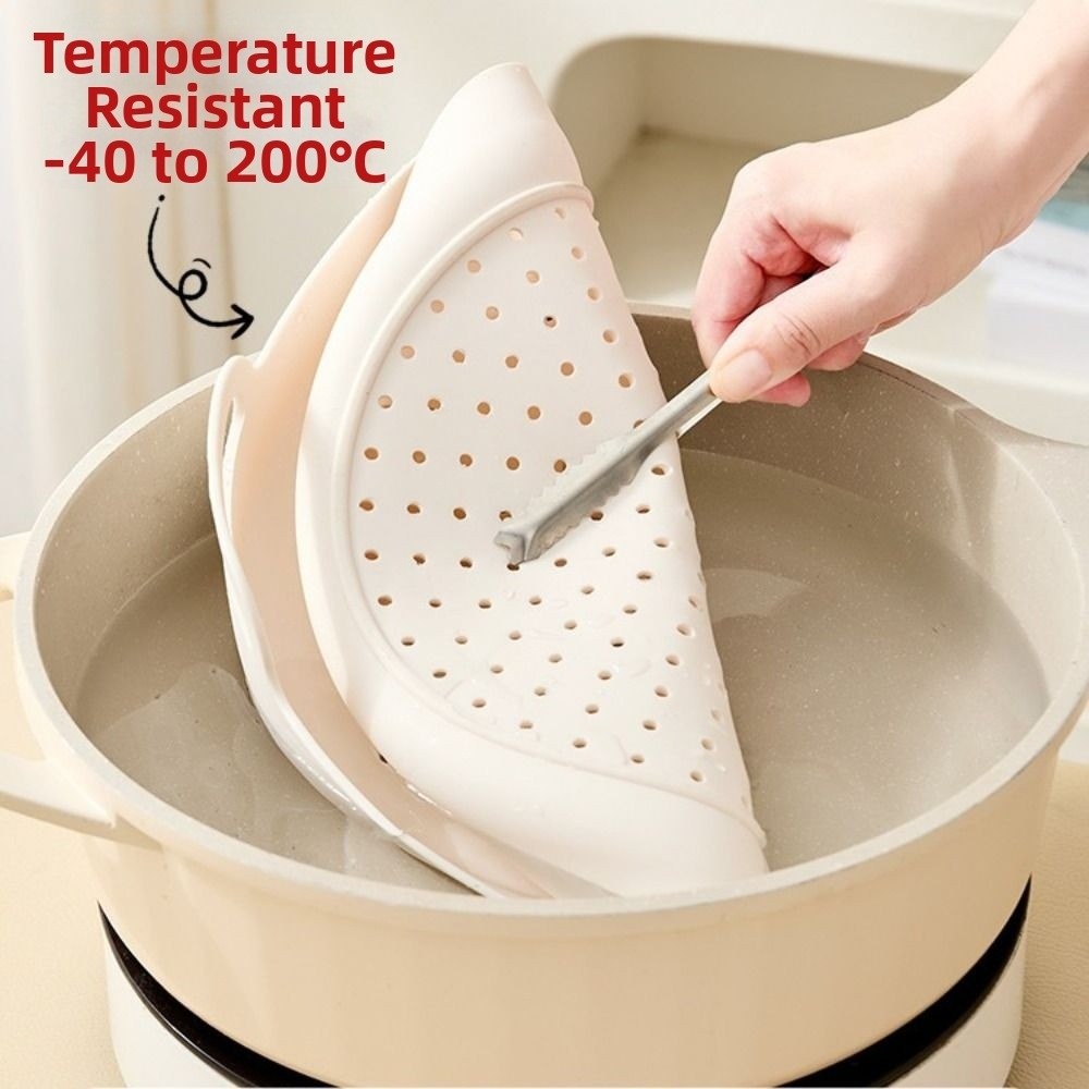 Non-Stick Silicone Steamer Bas - đánh giá và giá Silicone Steamer Basket