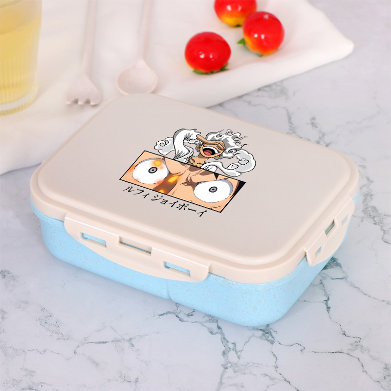 One Piece Boy Girl Bento Lunch - đánh giá và giá Kitchen Gadgets New
