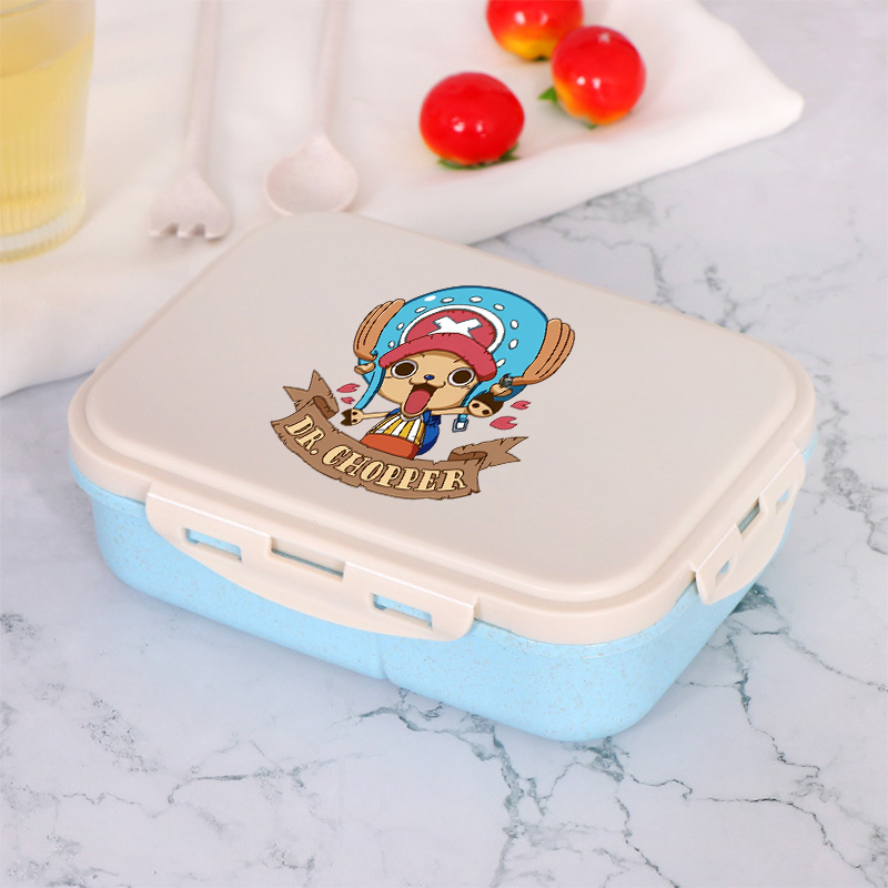 One Piece Boy Girl Bento Lunch - đánh giá và giá Kitchen Gadgets New