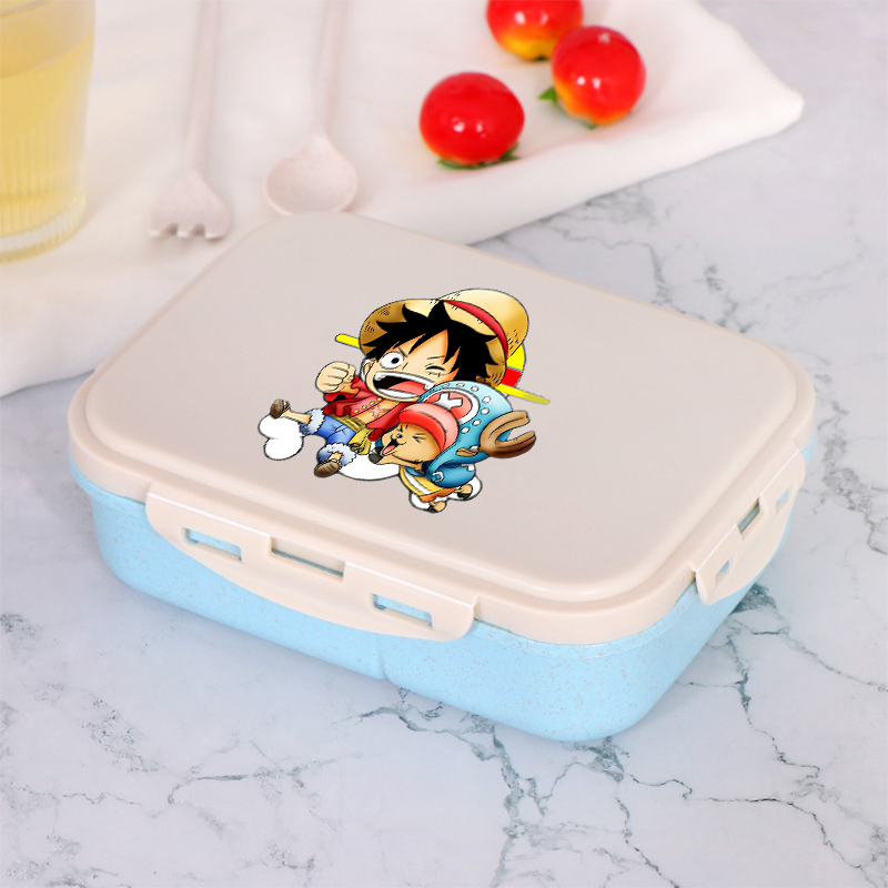 One Piece Boy Girl Bento Lunch - đánh giá và giá Kitchen Gadgets New