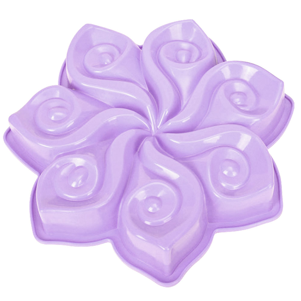 Large Flower Silicone Cake Mol - đánh giá và giá Kitchen Gadgets Ninja