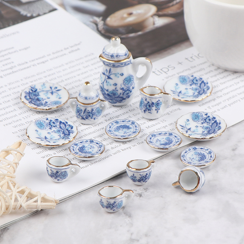 15Pcs 1:12 Miniature Porcelain - đánh giá và giá Kitchen Gadgets For Kids