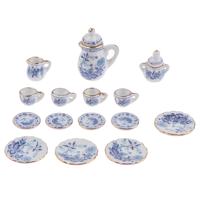 15Pcs 1:12 Miniature Porcelain - đánh giá và giá Kitchen Gadgets For Kids