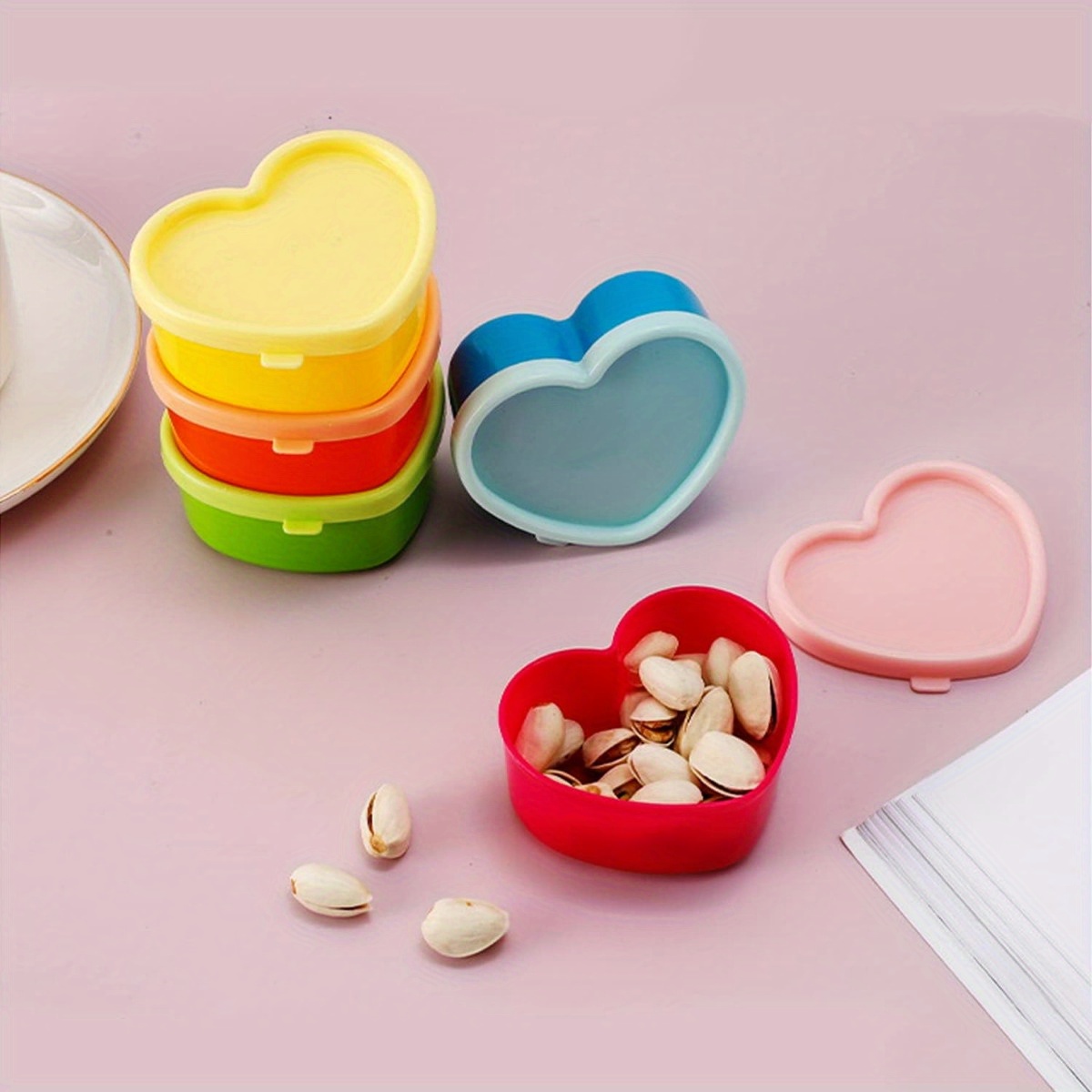 5PCS Mini Lunch Box Condiment  - đánh giá và giá Kitchen Gadgets Storage