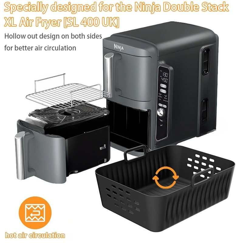 New Air Fryer Silicone Liners  - đánh giá và giá Silicone Steamer Basket