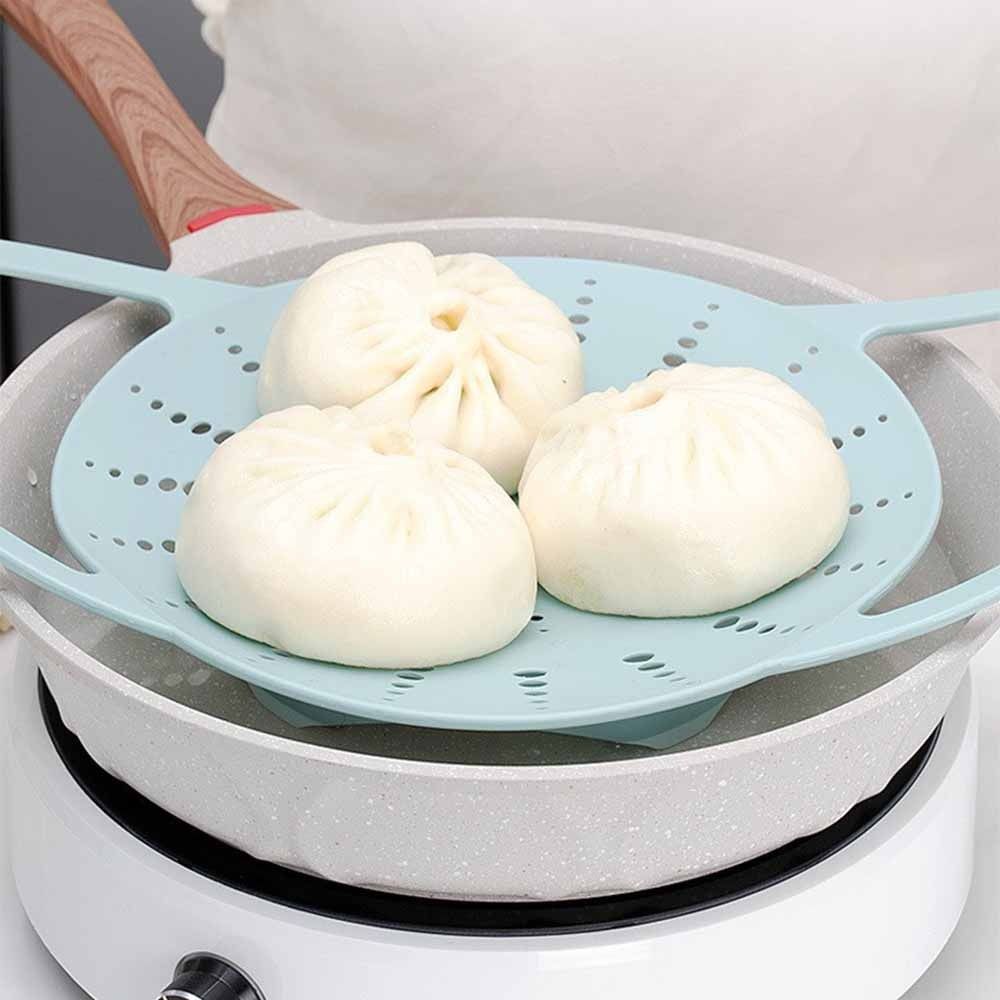 Long Handle Silicone Steamer B - đánh giá và giá Silicone Steamer Basket