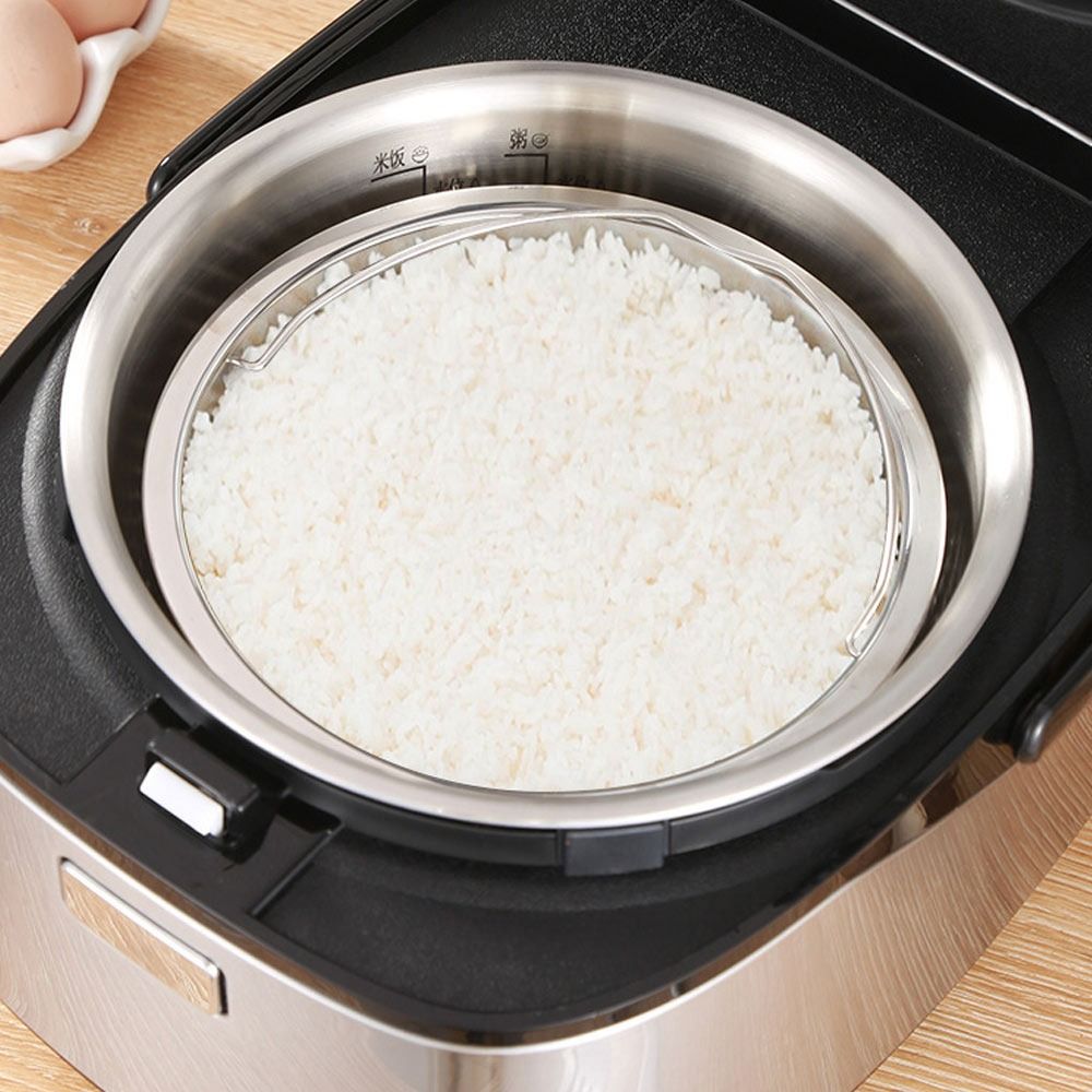 Stainless Steel Food Steamer K - đánh giá và giá Silicone Steamer Basket