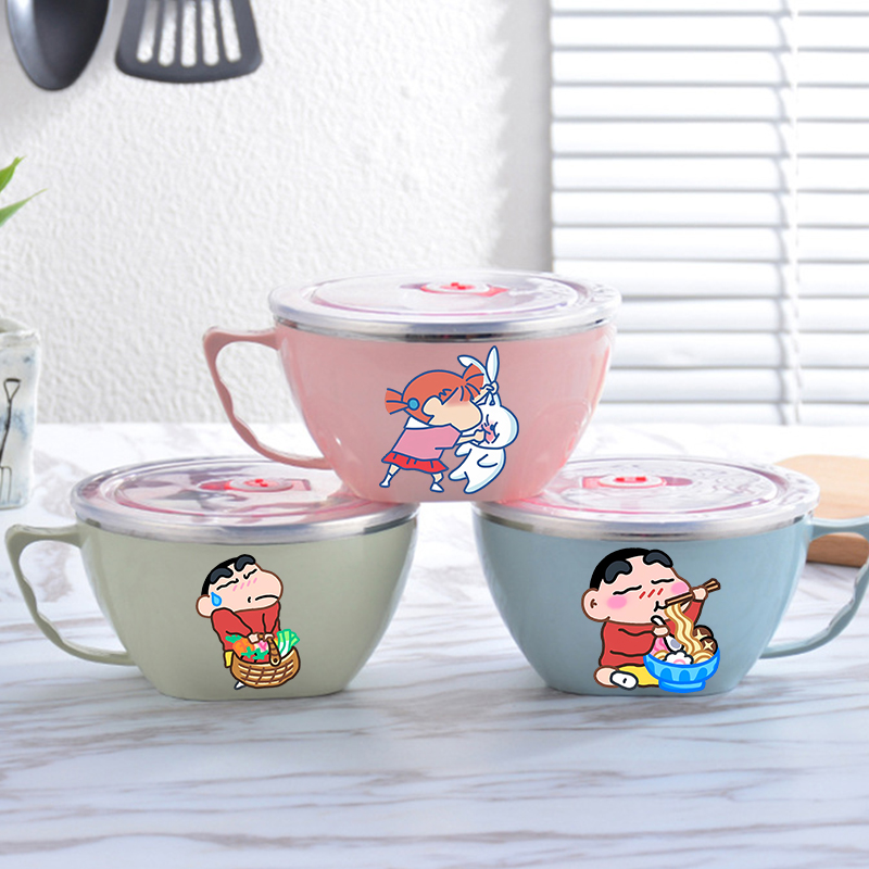 Crayon Shin-chan Noodle Bowl L - đánh giá và giá Kitchen Gadgets New