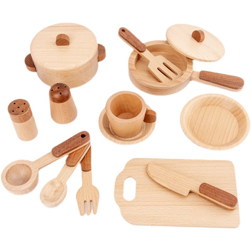 Maoduo Toys Beech Wooden Kids  - đánh giá và giá Kitchen Gadgets For Kids