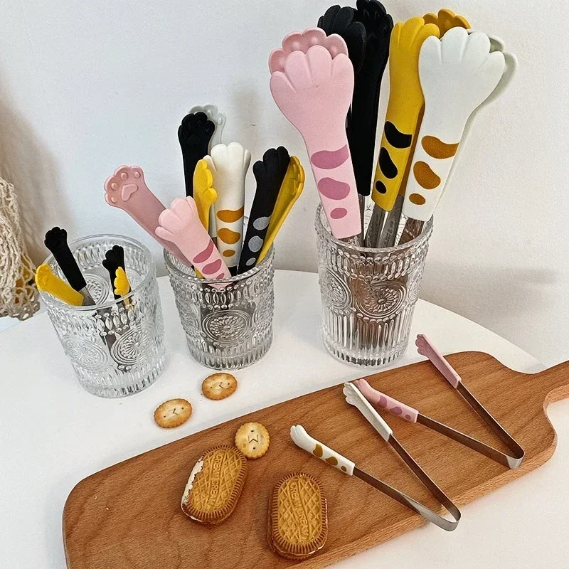 Cat Paw Shape Food Tongs Cute  - đánh giá và giá Kitchen Gadgets Of 2025