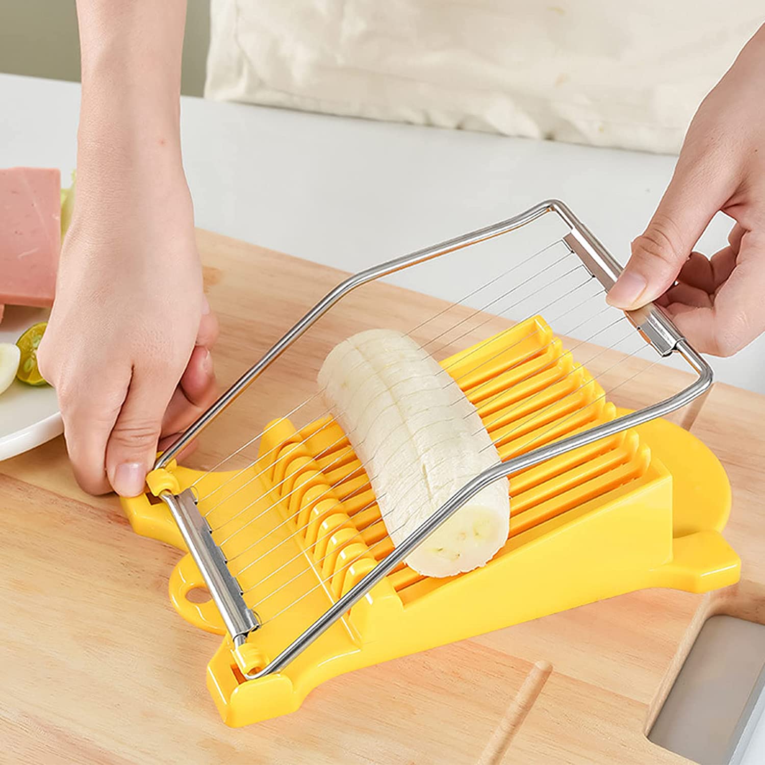 Bữa ăn trưa thịt trứng cắt thé - đánh giá và giá Kitchen Gadgets Smart