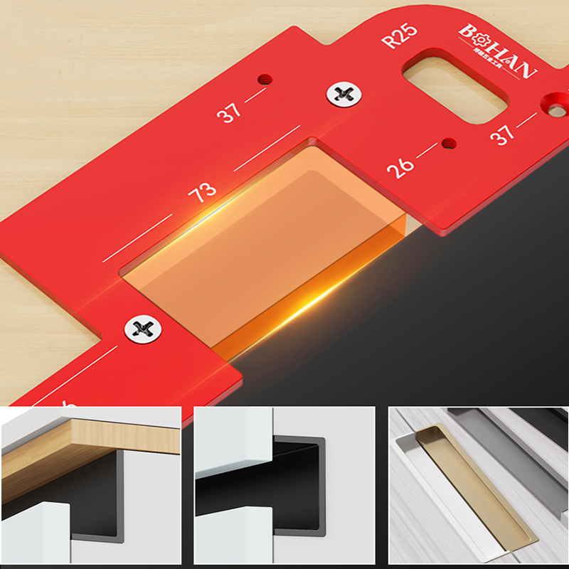 Invisible Embedded Handle Slot - đánh giá và giá Kitchen Gadgets You Need