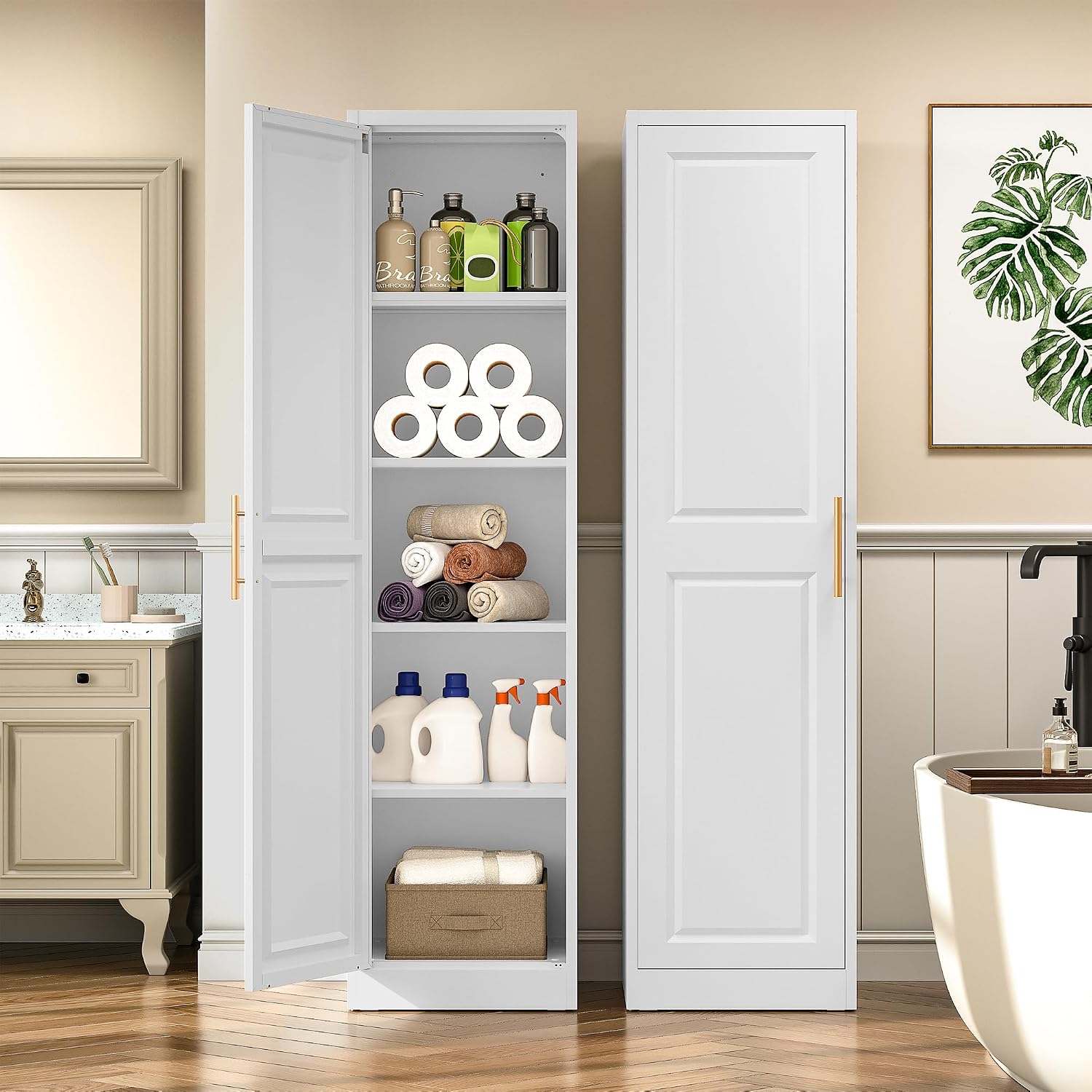 Tall Narrow Storage Cabinet Wi - đánh giá và giá Kitchen Gadgets Storage