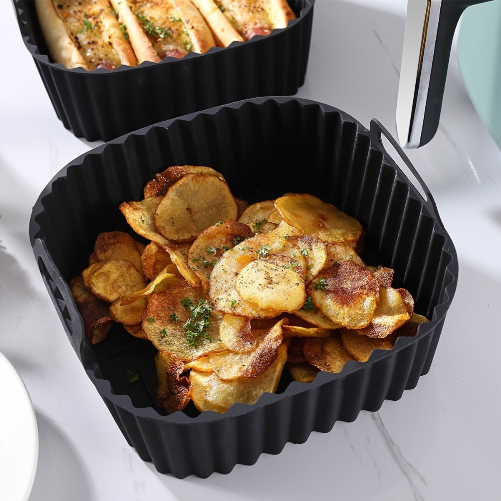 Air Fryer Silicone Liners Squa - đánh giá và giá Silicone Steamer Basket