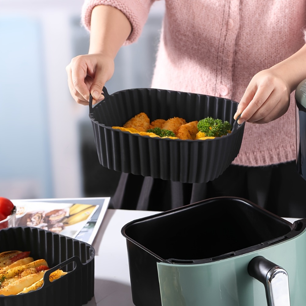 Air Fryer Silicone Liners Squa - đánh giá và giá Silicone Steamer Basket