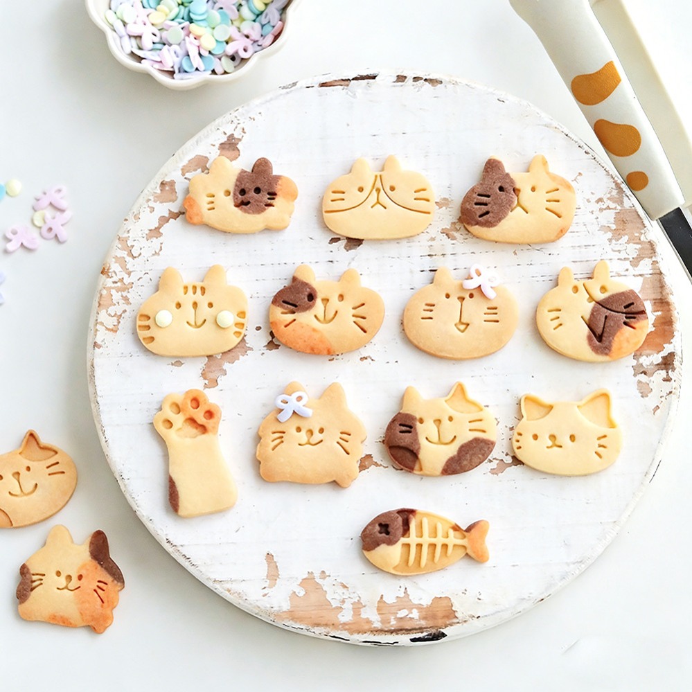 Cute Kitten DIY Stamp Cookie C - đánh giá và giá Kitchen Gadgets Best