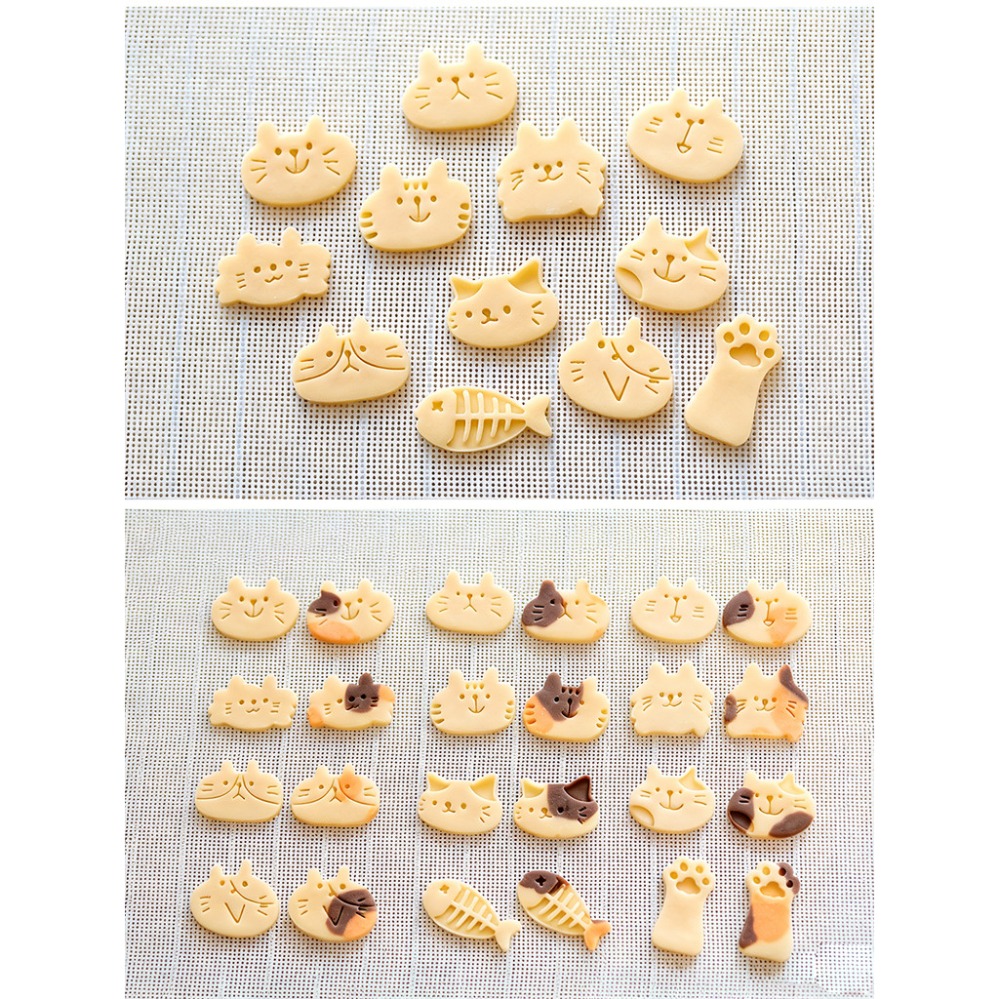 Cute Kitten DIY Stamp Cookie C - đánh giá và giá Kitchen Gadgets Best