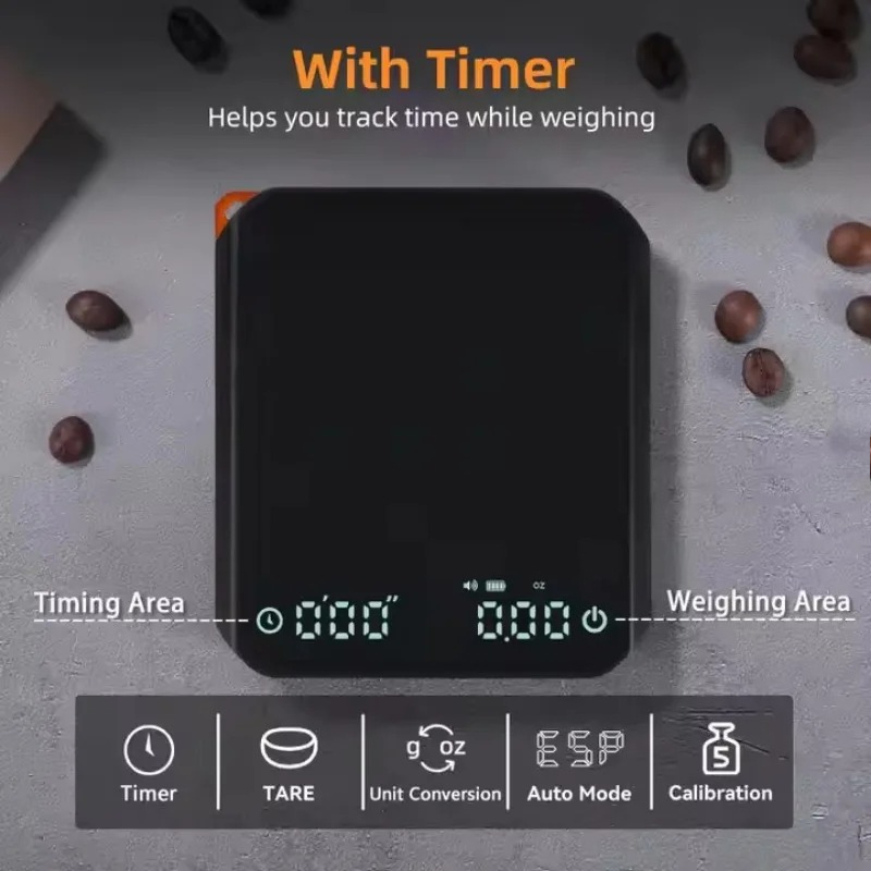 KitchenMini Coffee Scale with  - đánh giá và giá Digital Kitchen Scale