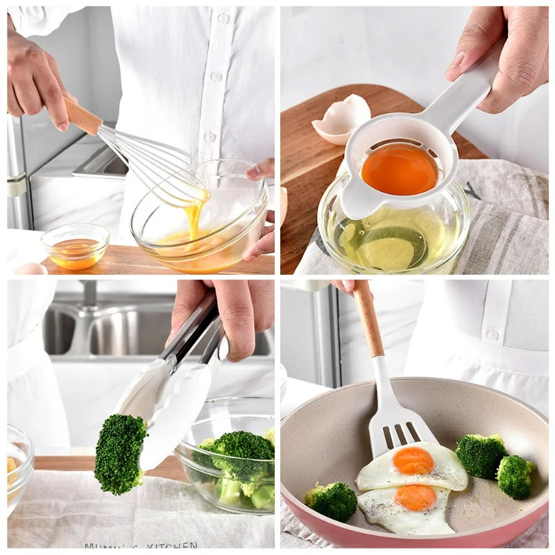 Silicone Cooking Utensils,Turn - đánh giá và giá Kitchen Gadgets Must Have