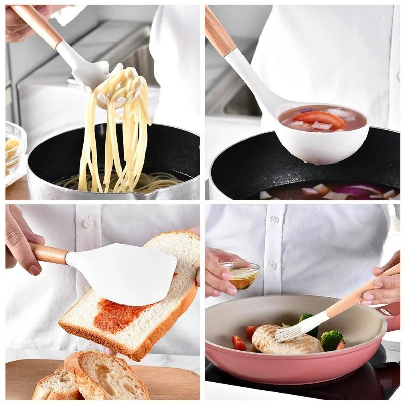 Silicone Cooking Utensils,Turn - đánh giá và giá Kitchen Gadgets Must Have