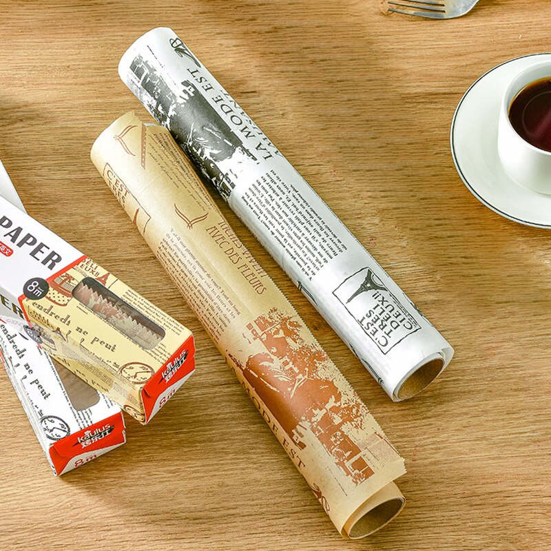 Dầu hấp thụ giấy cuộn để nướng - đánh giá và giá Kitchen Gadgets New
